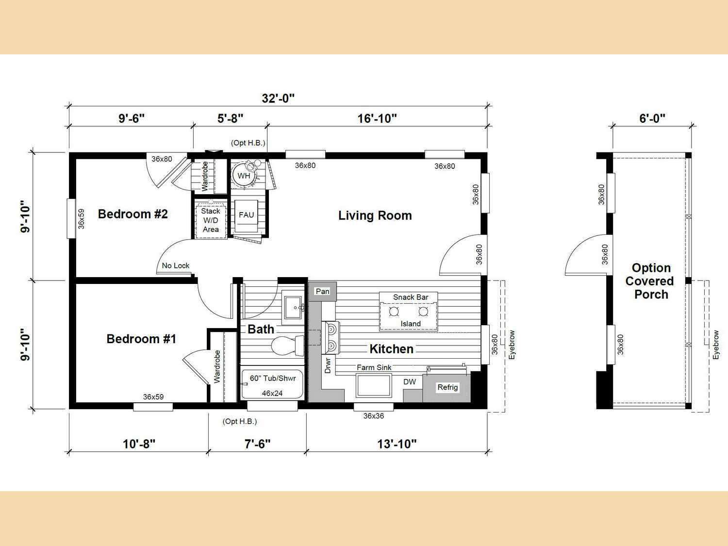 Clayton - Harmony - RAMONES full size floor plan #1