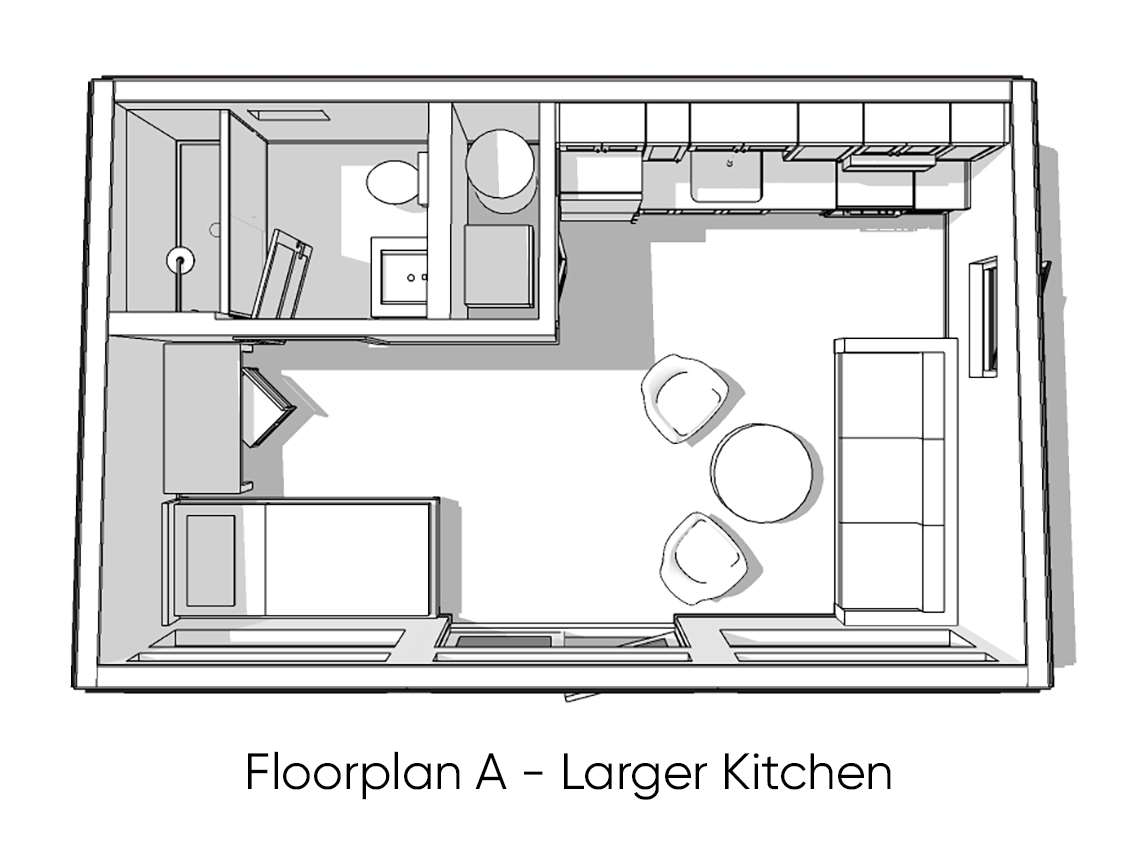 StudioHOME - SUMMIT - 308 full size floor plan #1