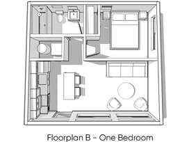 StudioHOME - SUMMIT - 440 floor plan thumbnail #2