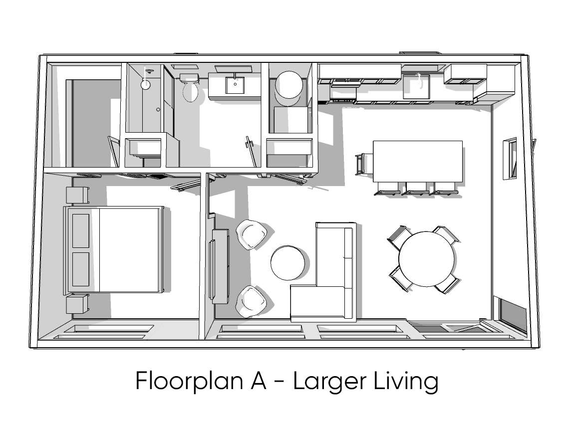 StudioHOME - Summit - 680 full size floor plan #1